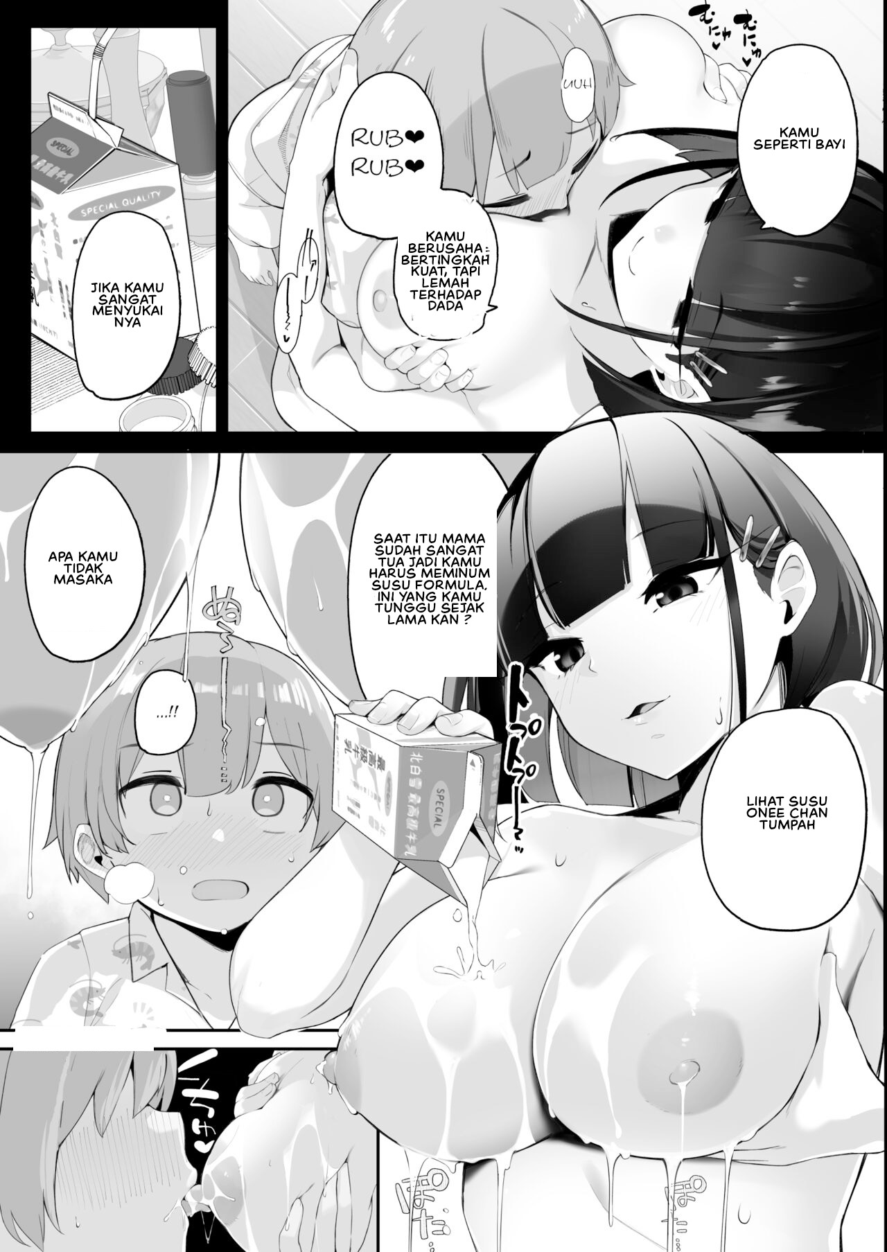 Boku to Gasatsu na Onee no Seiyoku Shori Seikatsu - Chapter 1 15