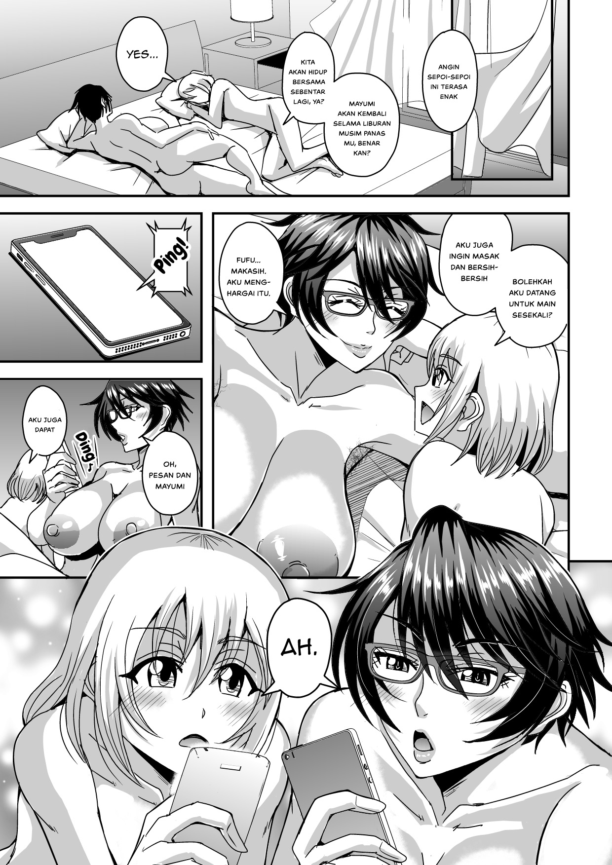 Arofour Dokushin BariCare Oba-san ga Yuujin no Musuko demo - Chapter 1 56