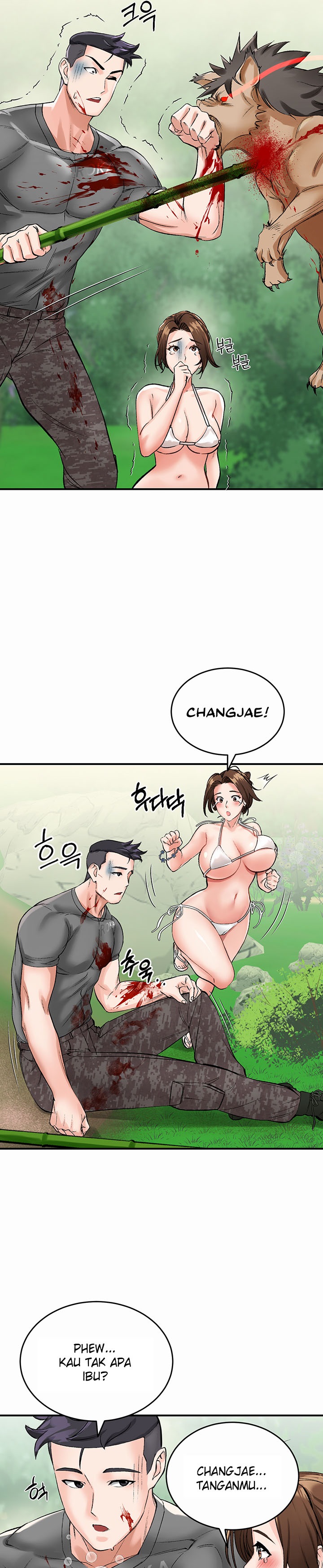 Mother-son Island Survival - Chapter 3 34