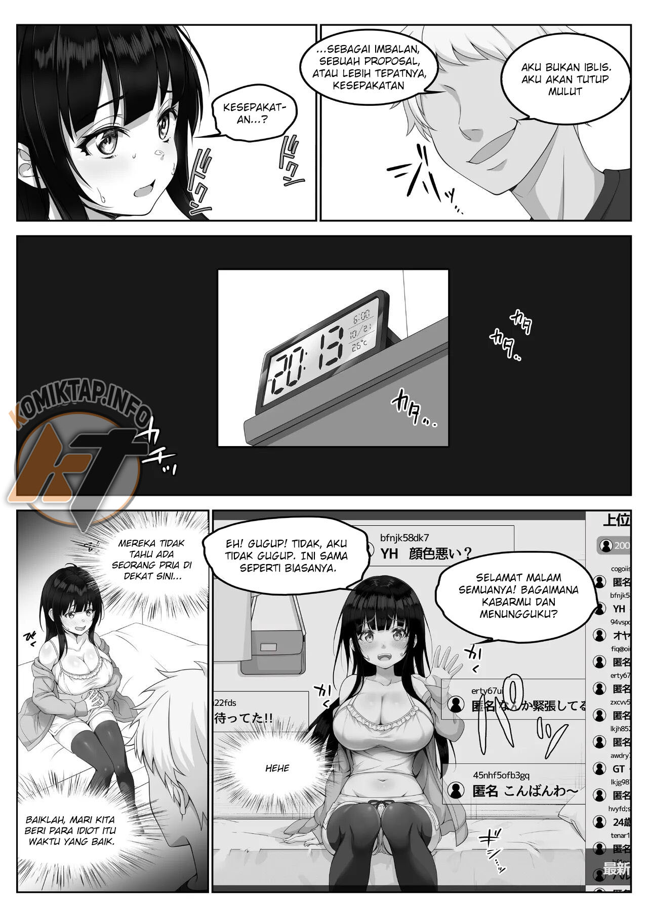 Haishinsha – Seiso Kanojo wa Kairaku ni Taerarenai - Chapter 1 19