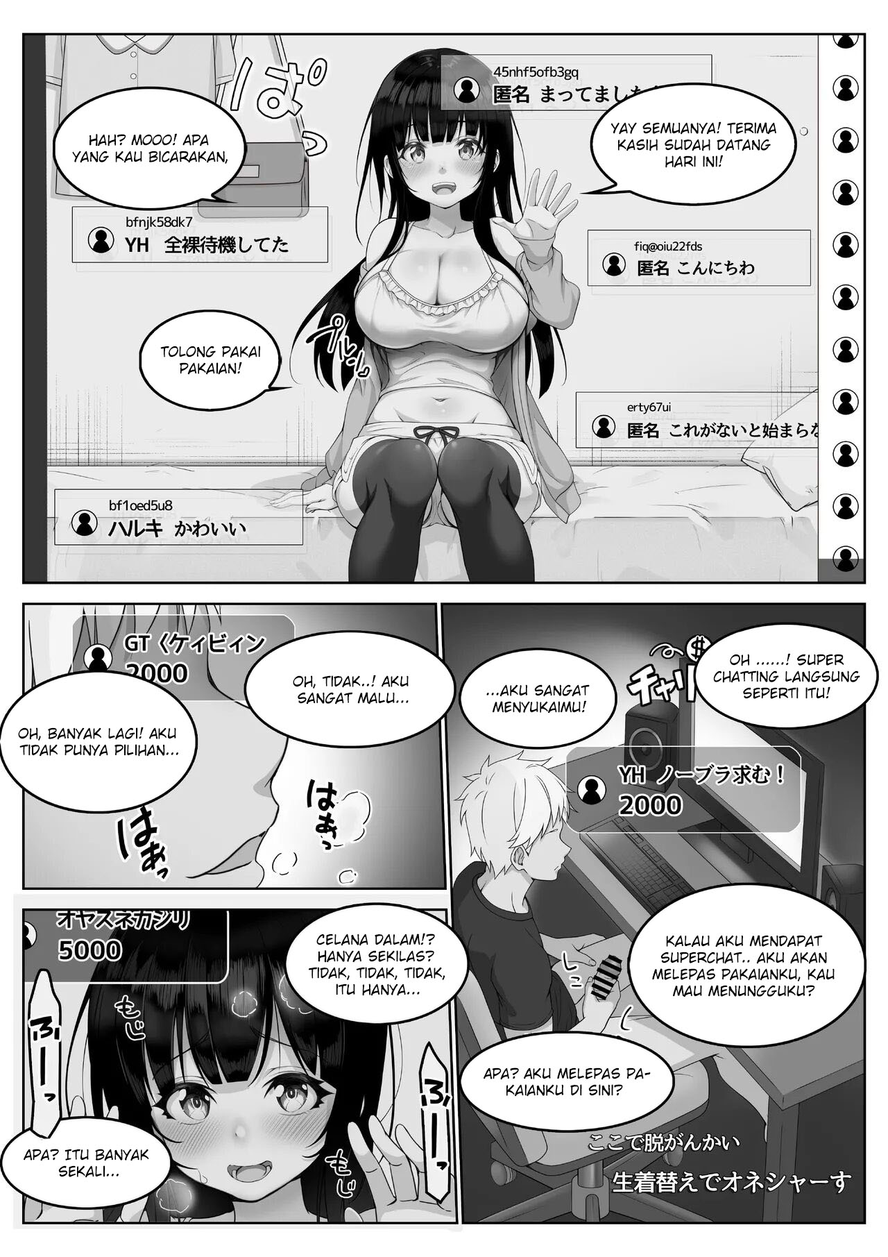 Haishinsha – Seiso Kanojo wa Kairaku ni Taerarenai - Chapter 1 15