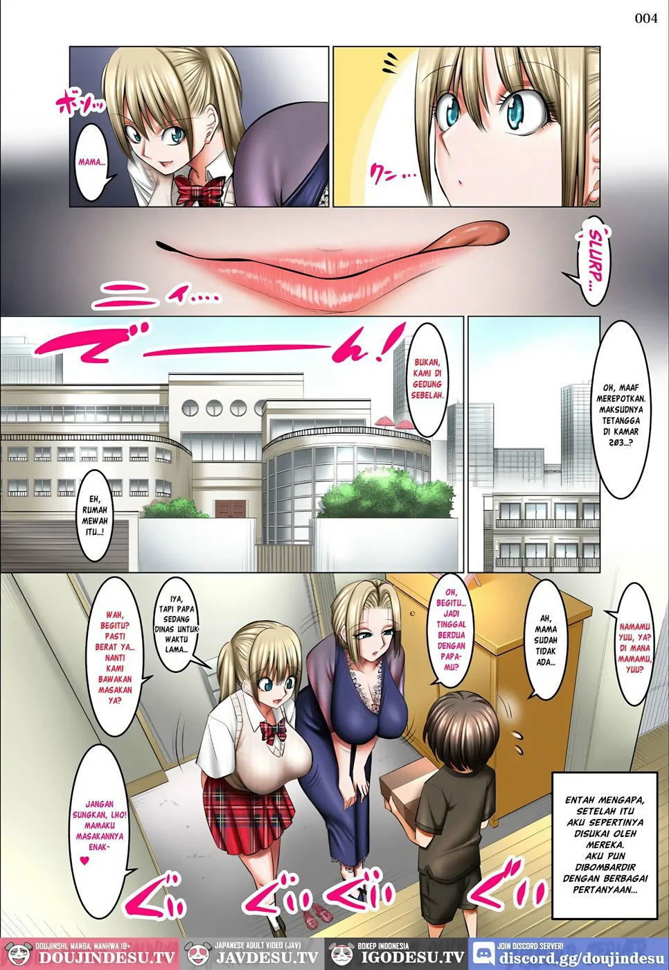 Otonari-san wa Inran Kinpatsu Succubus Oyako - Chapter 1 3 Otonari-san wa Inran Kinpatsu Succubus Oyako - Chapter 1 3