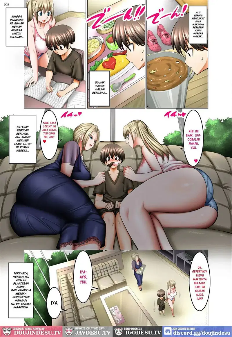 Otonari-san wa Inran Kinpatsu Succubus Oyako - Chapter 1 4 Otonari-san wa Inran Kinpatsu Succubus Oyako - Chapter 1 4