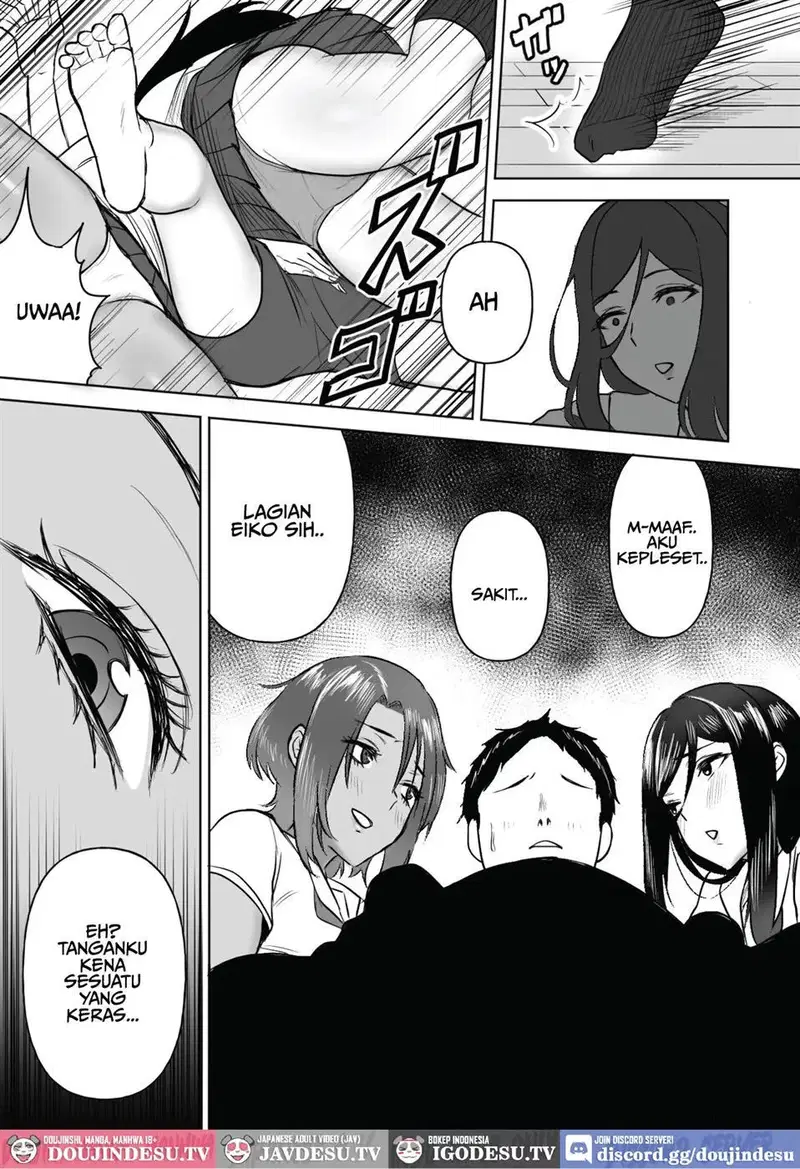 Dekai Osananajimi-tachi ni Hasamarete Ase Daku Harem Ecchi - Chapter 1 9