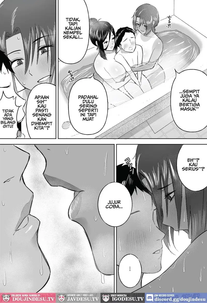 Dekai Osananajimi-tachi ni Hasamarete Ase Daku Harem Ecchi - Chapter 1 30