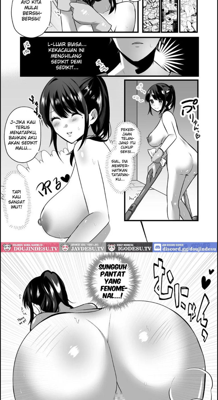 Zenra de Kaji Daikou Hitozuma Kaseifu - Chapter 01 end 10