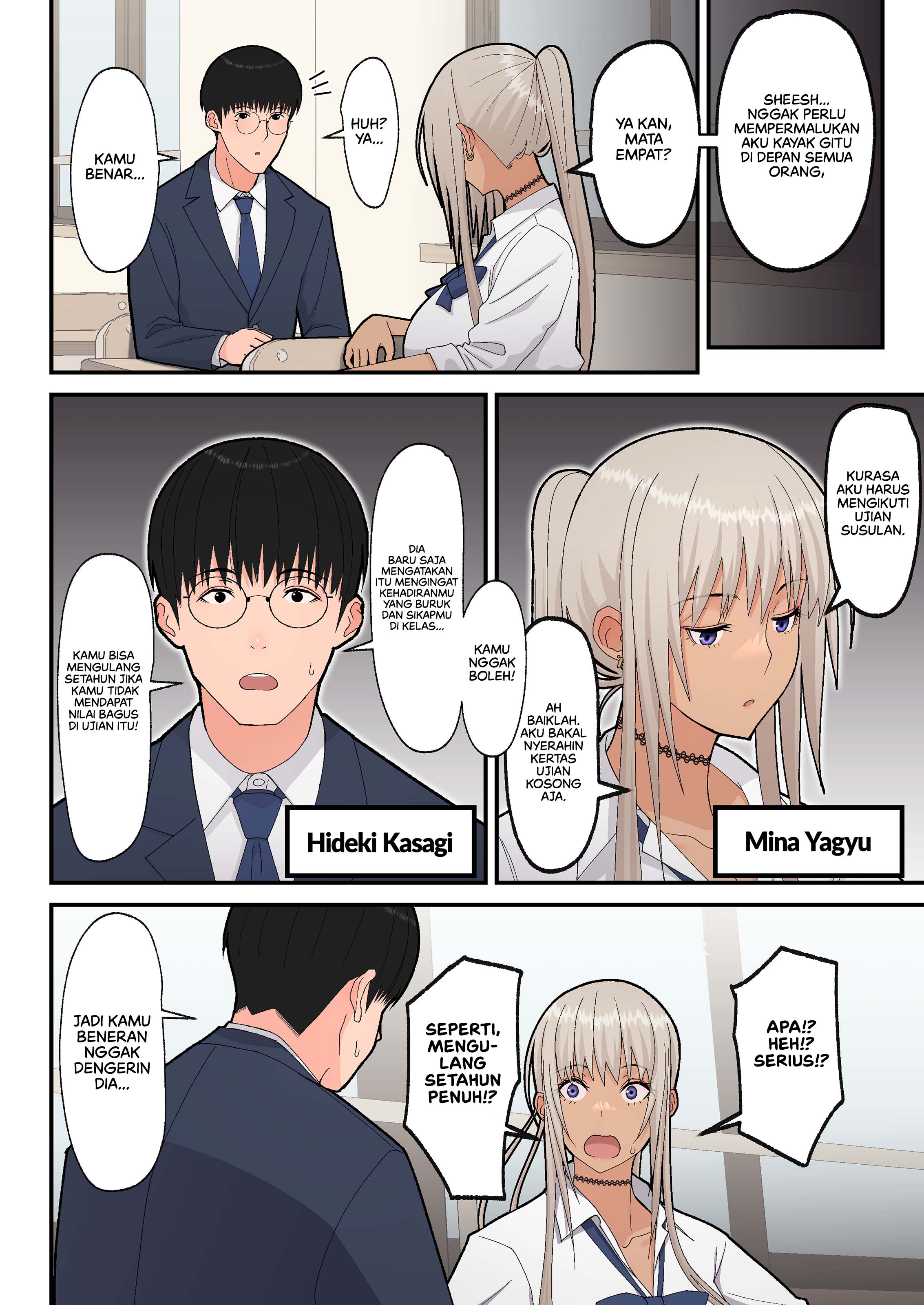 Sweet Love with the Blonde Gyaru - Chapter 1 end fix 4 Sweet Love with the Blonde Gyaru - Chapter 1 end fix 4