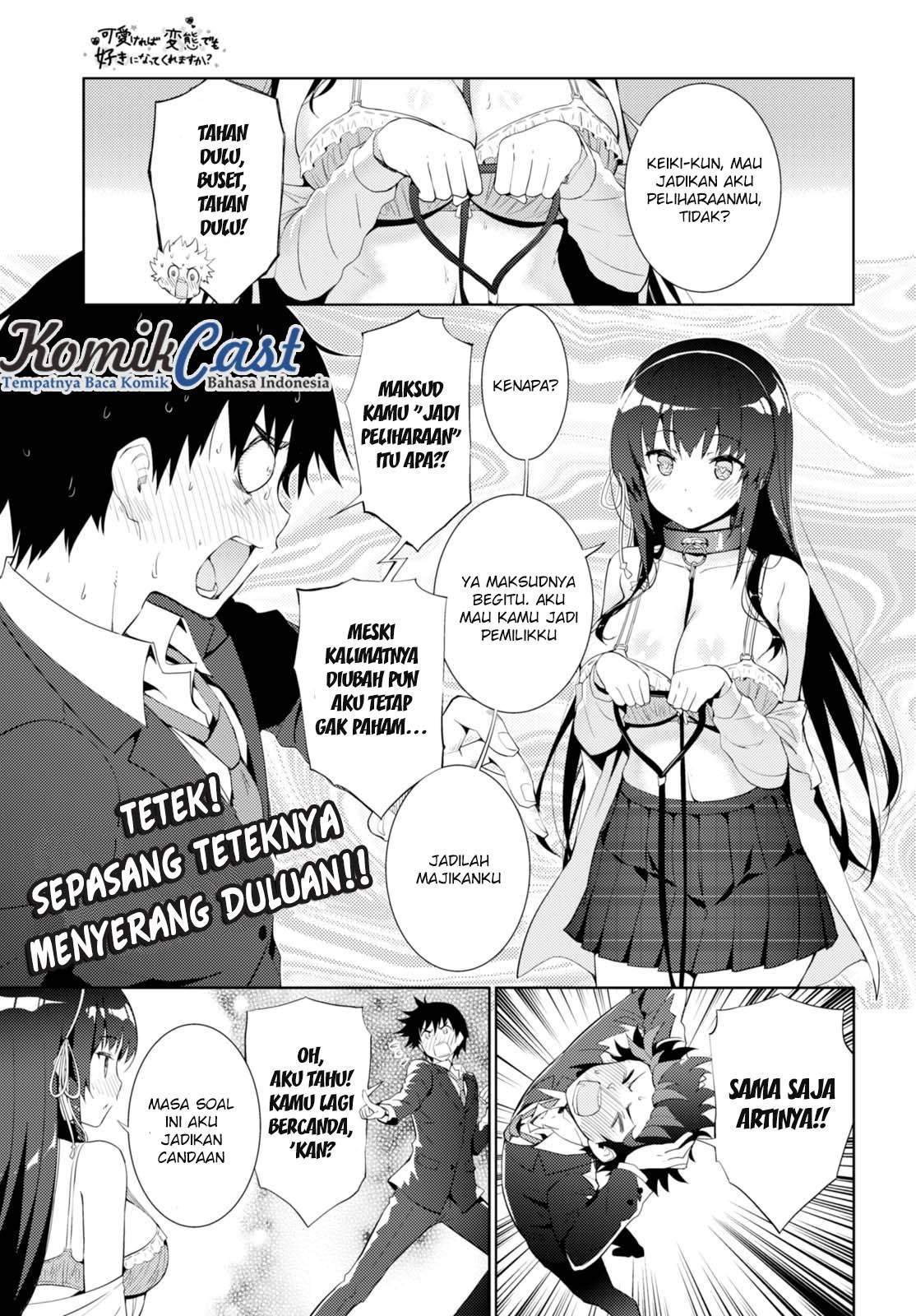 Kawaiikereba Hentai demo Suki ni Natte Kuremasu ka? - Chapter 06 2 Kawaiikereba Hentai demo Suki ni Natte Kuremasu ka? - Chapter 06 2