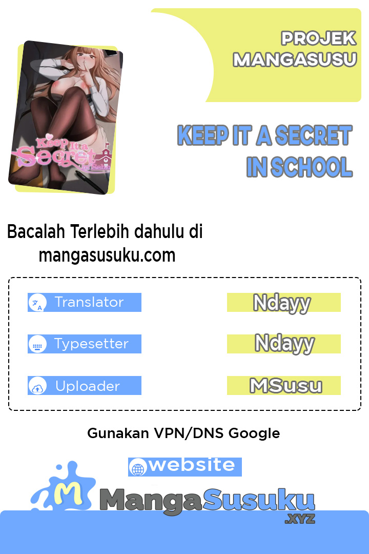 Keep It a Secret in School - Chapter 1 1 Keep It a Secret in School - Chapter 1 1