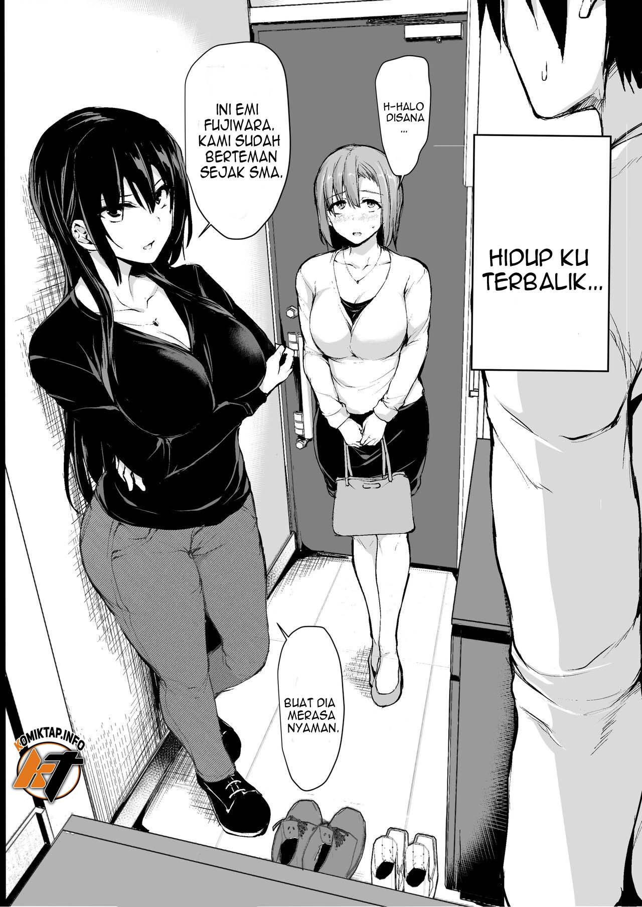 Kyonyuu ga Futari Inai to Bokki shinai Otto no Tame ni Tomodachi wo Tsurete kita Tsuma - Chapter 1 4 Kyonyuu ga Futari Inai to Bokki shinai Otto no Tame ni Tomodachi wo Tsurete kita Tsuma - Chapter 1 4