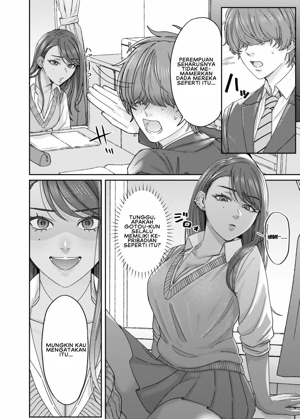 Kuro Gyaru Osananajimi to Himitsu no Benkyou Shichau Hanashi - Chapter 1 13 Kuro Gyaru Osananajimi to Himitsu no Benkyou Shichau Hanashi - Chapter 1 13