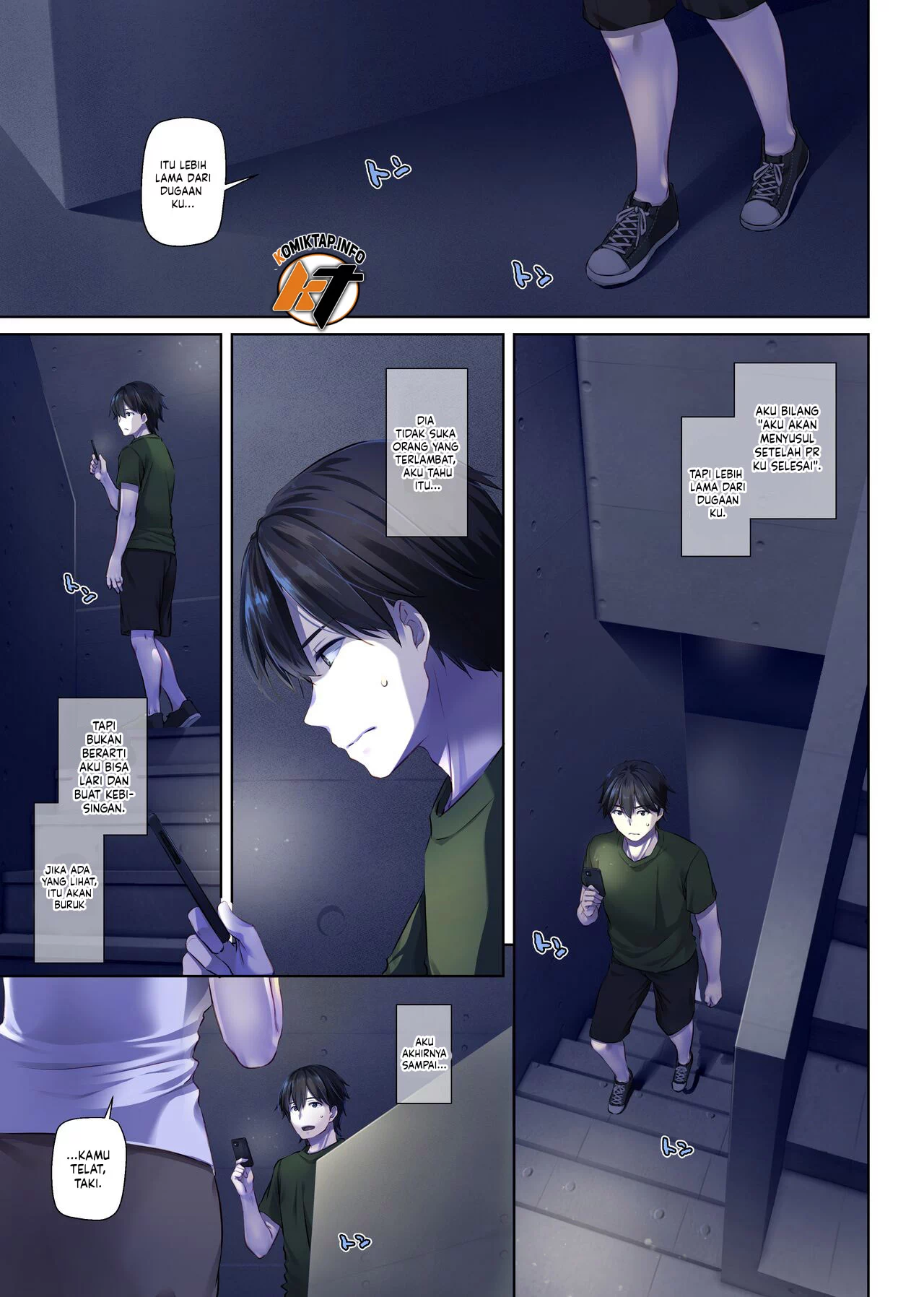 Hitozuma Osananajimi to Hitonatsu no Dekigoto - Chapter 4 4 Hitozuma Osananajimi to Hitonatsu no Dekigoto - Chapter 4 4