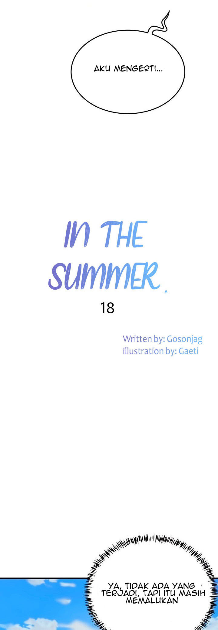 In The Summer - Chapter 18 8 In The Summer - Chapter 18 8