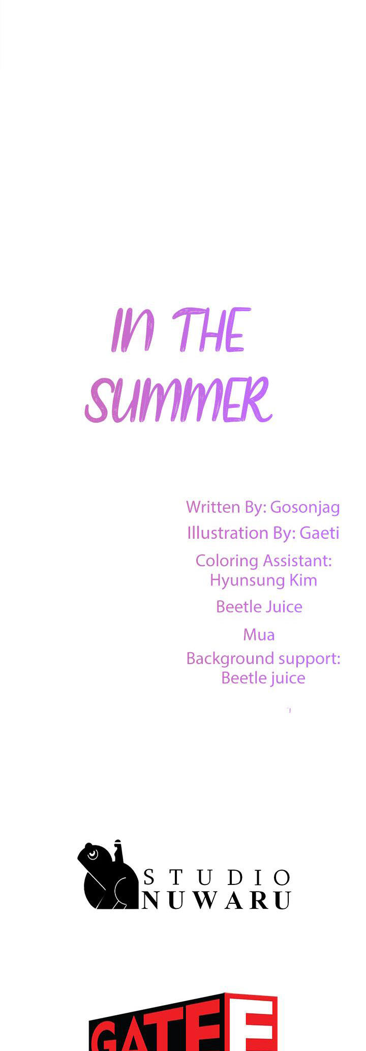 In The Summer - Chapter 13 62 In The Summer - Chapter 13 62