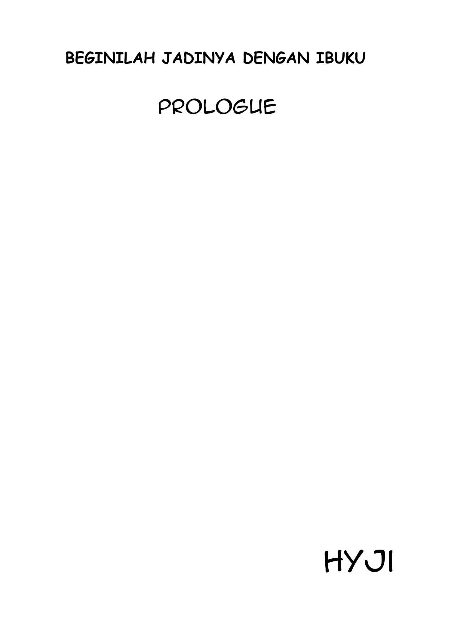 Boku Ga Okasanto Konna Koto Ni Natchau Hanashi - Chapter Unknown 1 Boku Ga Okasanto Konna Koto Ni Natchau Hanashi - Chapter Unknown 1