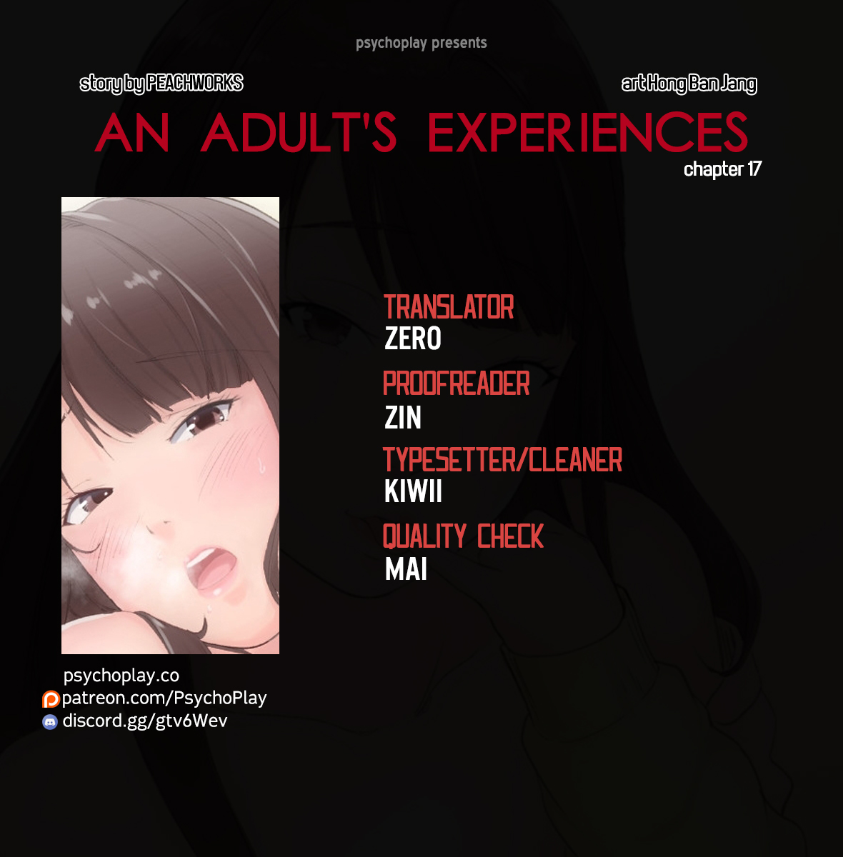 An Adult’s Experiences - Chapter 17 3 An Adult’s Experiences - Chapter 17 3