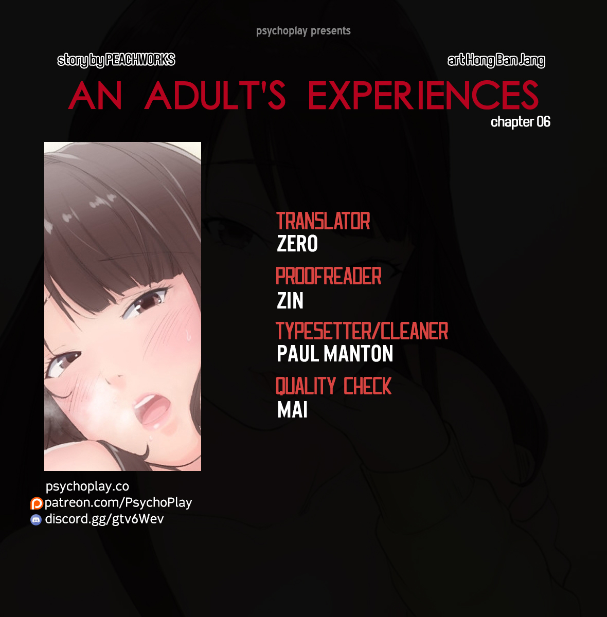An Adult’s Experiences - Chapter 6 2 An Adult’s Experiences - Chapter 6 2