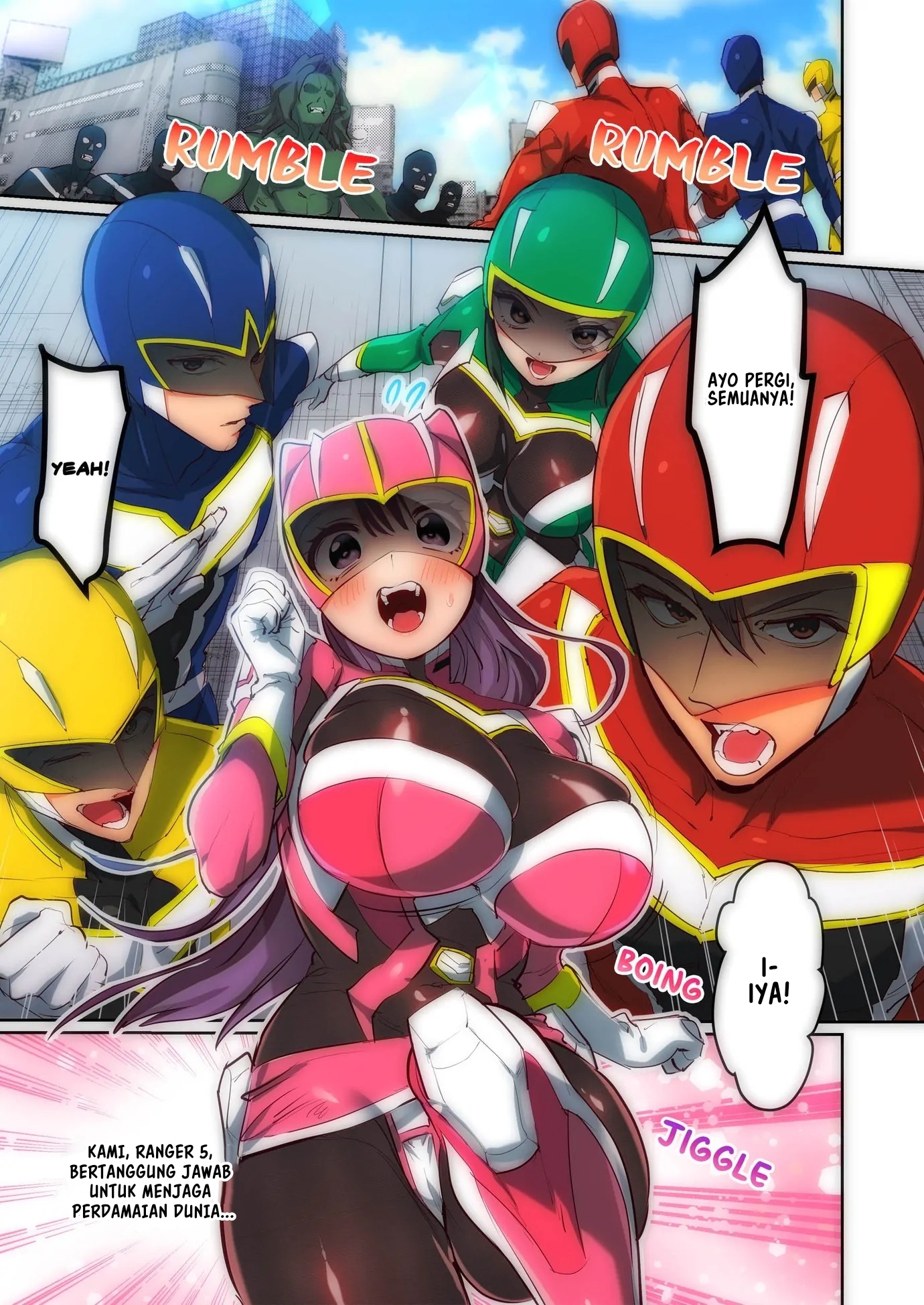 Pitiful Ranger Pink: I’m Such a Disgrace, but It Feels So Good! - Chapter 1 3 Pitiful Ranger Pink: I’m Such a Disgrace, but It Feels So Good! - Chapter 1 3