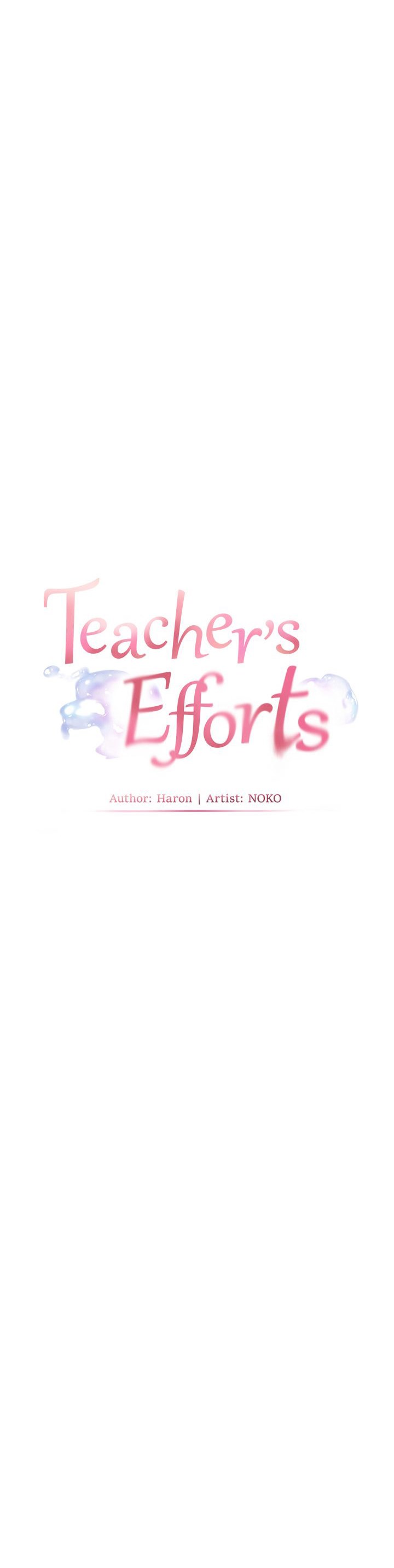 The Teachers’ Effort - Chapter 31 3 The Teachers’ Effort - Chapter 31 3