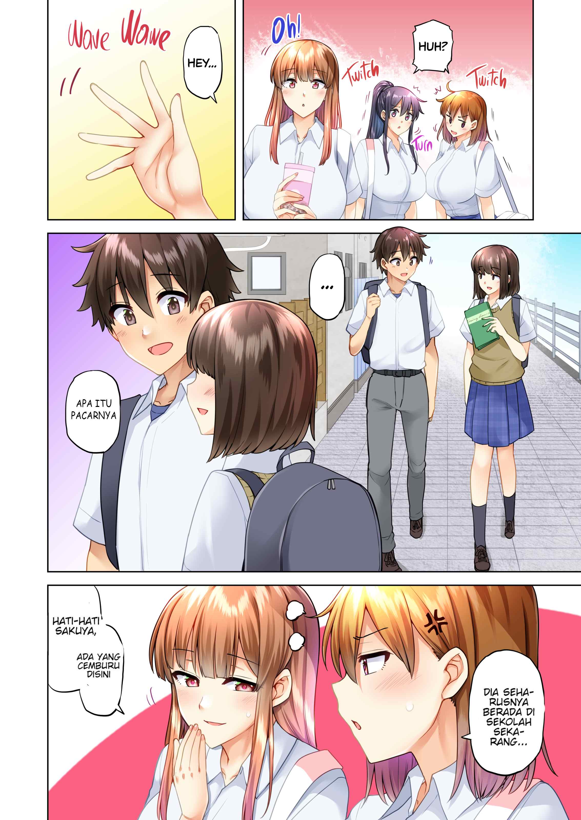 3 vs 1 Volleyball Match - Chapter 4 5