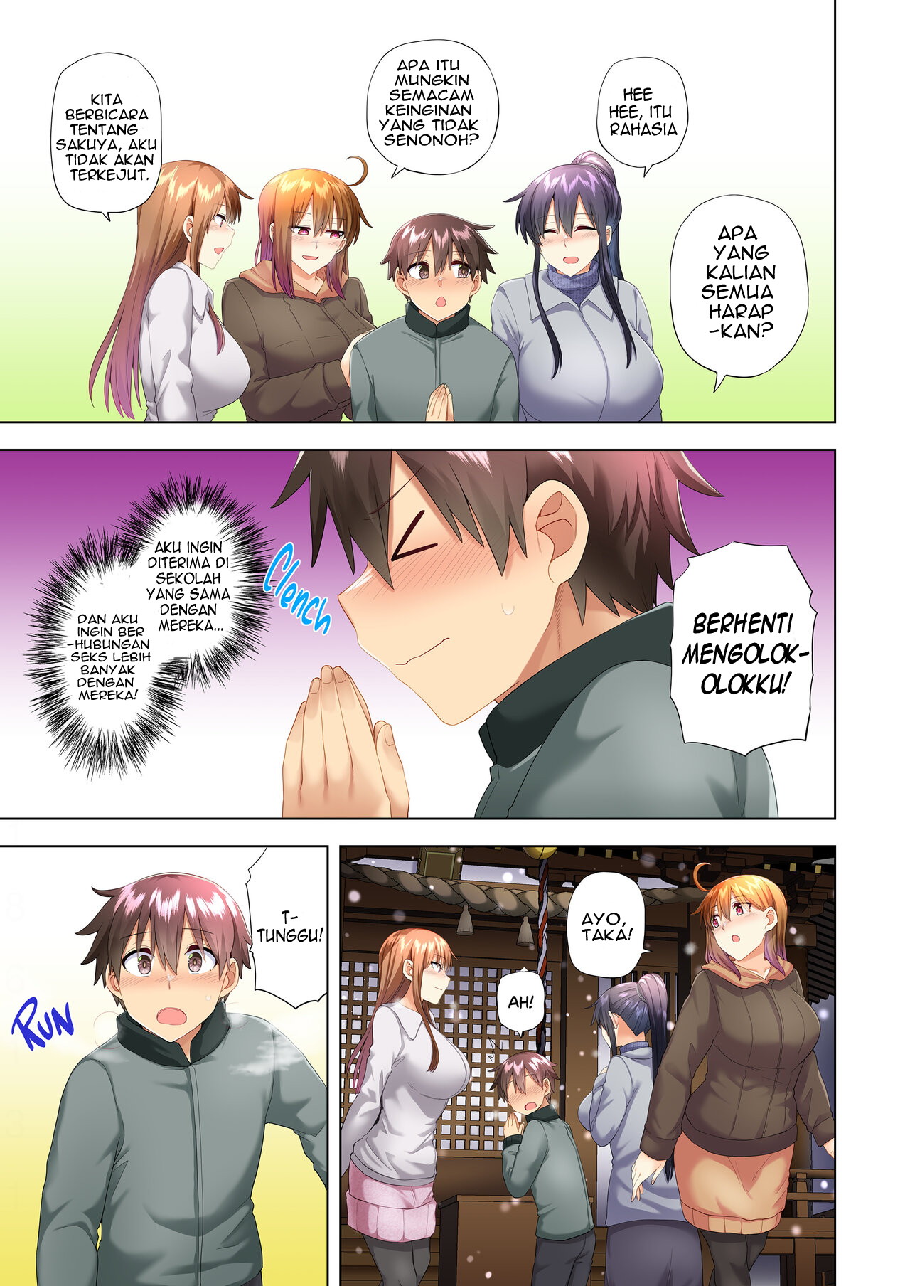 3 vs 1 Volleyball Match - Chapter 5 33 3 vs 1 Volleyball Match - Chapter 5 33