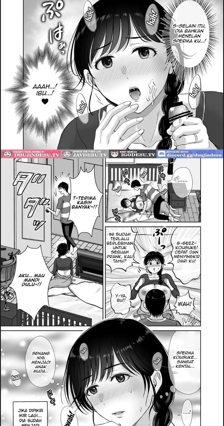 Kyonyuu Kaa-san ga Boku no Me mo Mae de - Chapter 02 35
