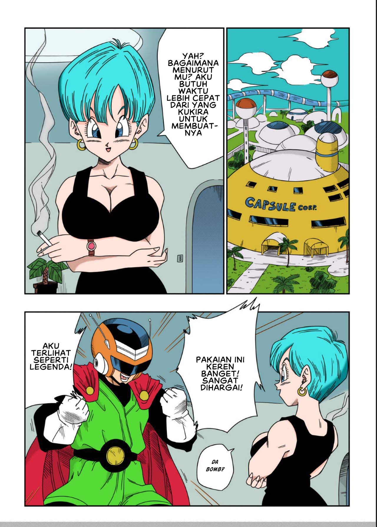 LOVE TRIANGLE DRAGON BALL - Chapter 03 2 LOVE TRIANGLE DRAGON BALL - Chapter 03 2