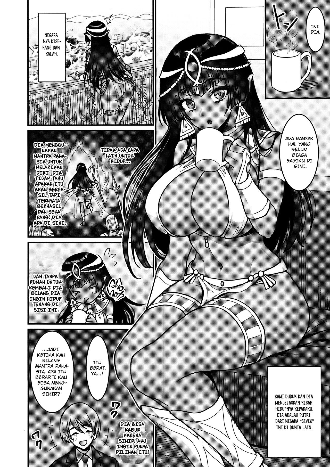 Muchi Muchi Kasshoku Oujo to Yarimakuri Dousei Seikatsu - Chapter 1 8