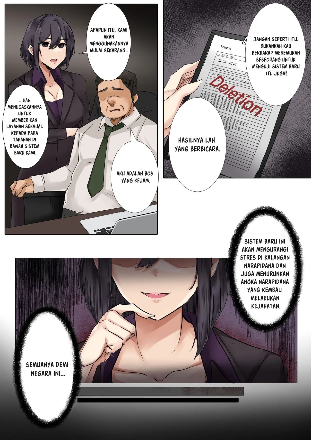Dame Kanshu x Shuujin -Gyakuten- - Chapter 1 32 Dame Kanshu x Shuujin -Gyakuten- - Chapter 1 32