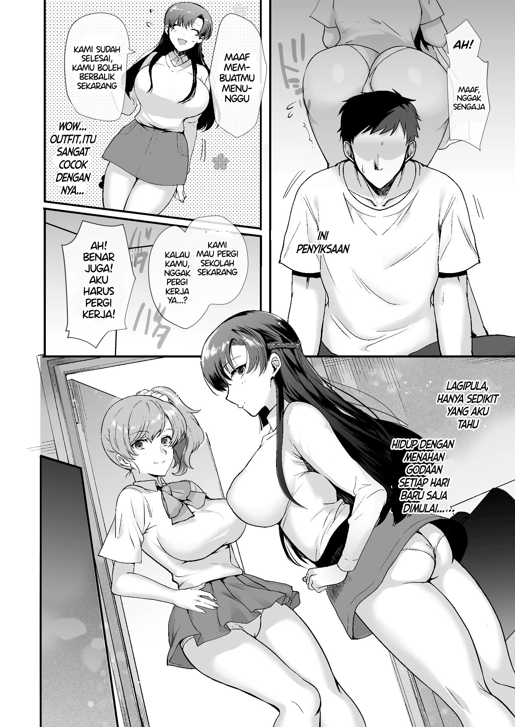 Erosugiru Doukyonin ~ Dosukebe Shimai to 1K Doukyo Seikatsu ~ - Chapter 1 25