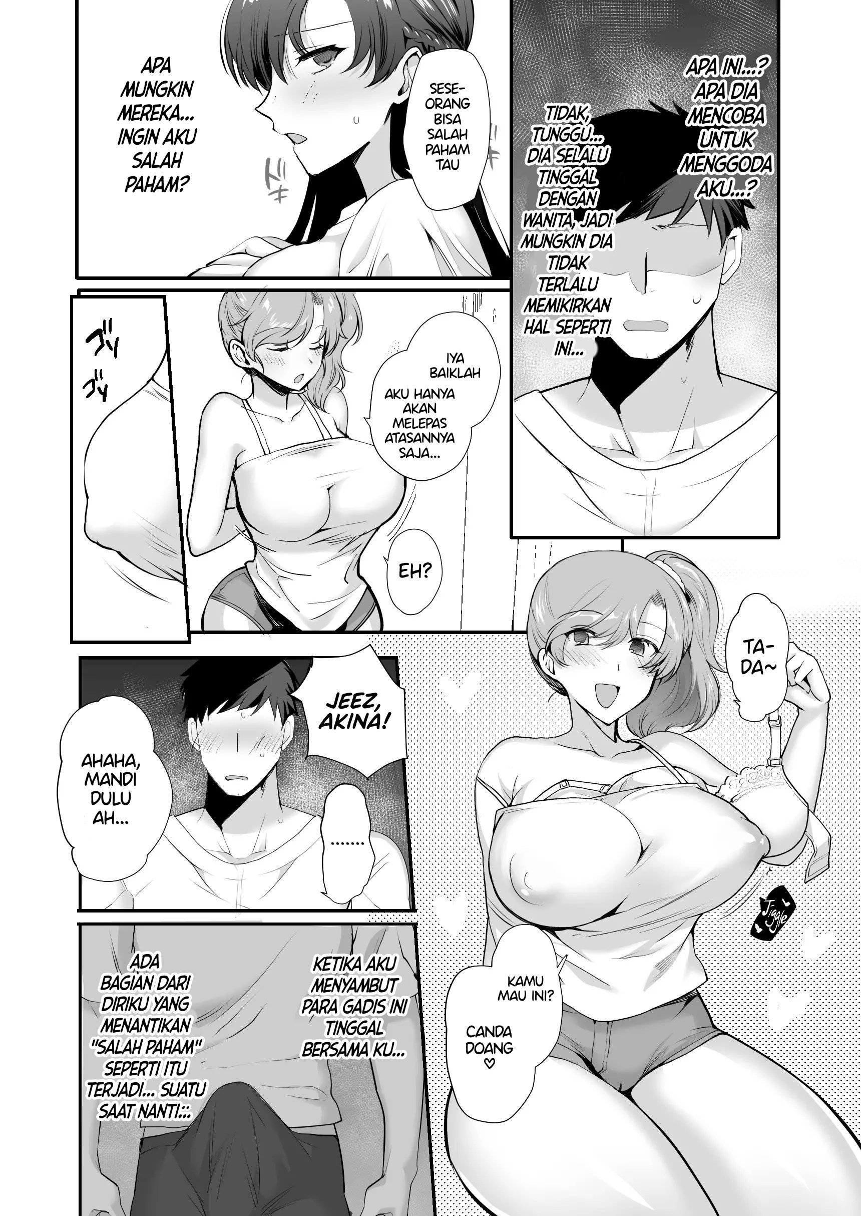 Erosugiru Doukyonin ~ Dosukebe Shimai to 1K Doukyo Seikatsu ~ - Chapter 1 19